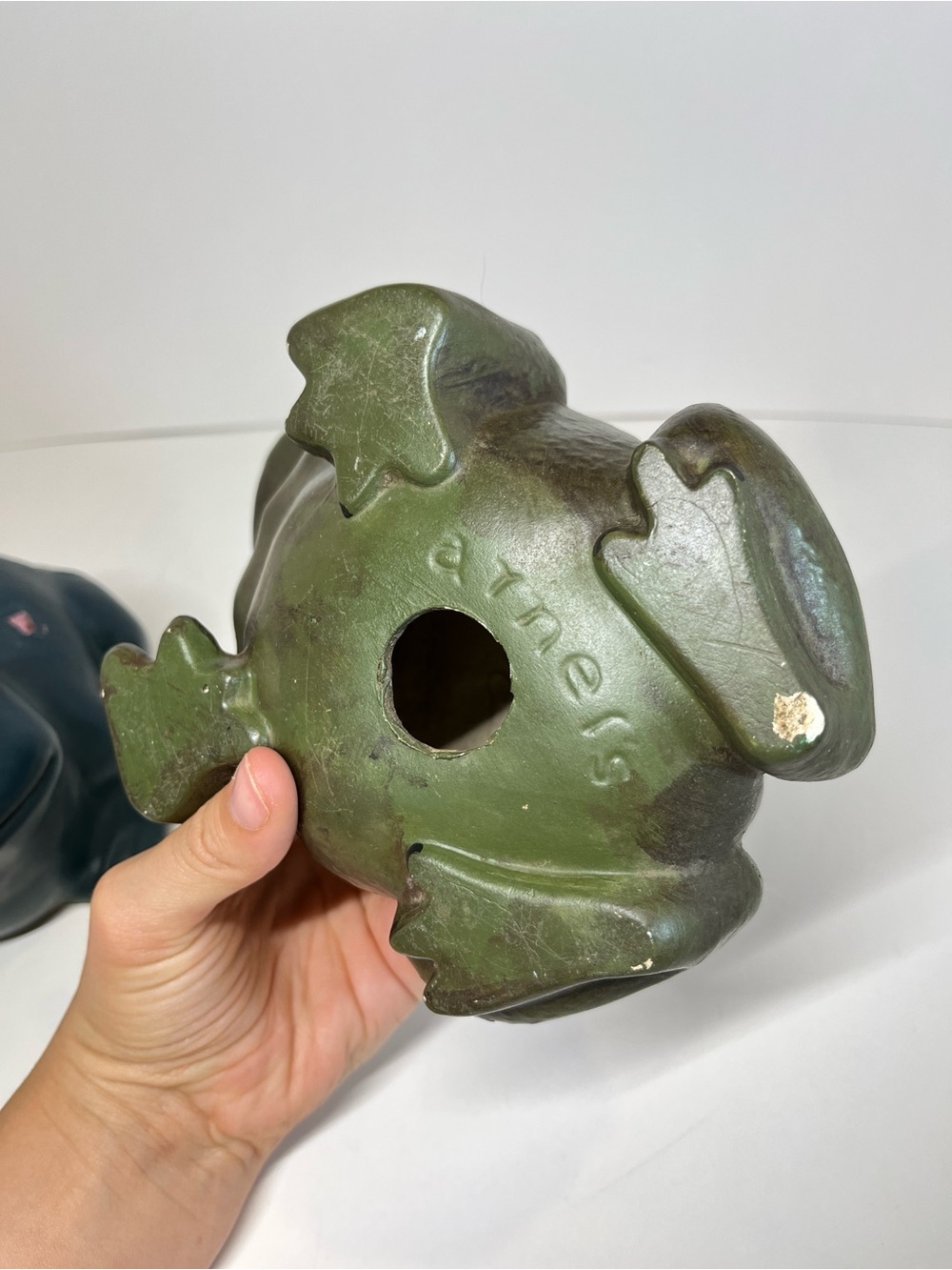 Vintage Arnels Ceramic Frog Toad Lot Garden Home Decor 80s Whimsical Boho MCM - Picture 15 of 16